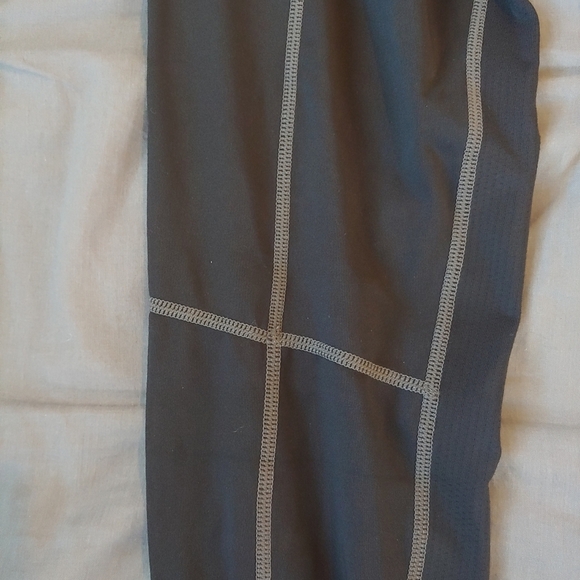 NWT Russell Athletic Compression Leggings, Men's Size L, Black/Grey - Picture 10 of 10